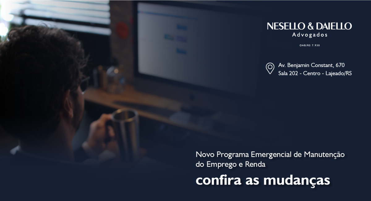 Novo Programa Emergencial de Manutenção do Emprego e Renda